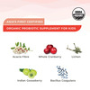 Wellbeing Nutrition Frozen Olaf Melts - Kids Probiotic & Prebiotic -Cherry (30 Strips)