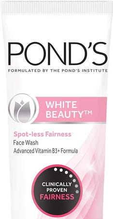 Pond'S White Beauty Spot Less Fairness  Face Wash  Tube Of 50 G