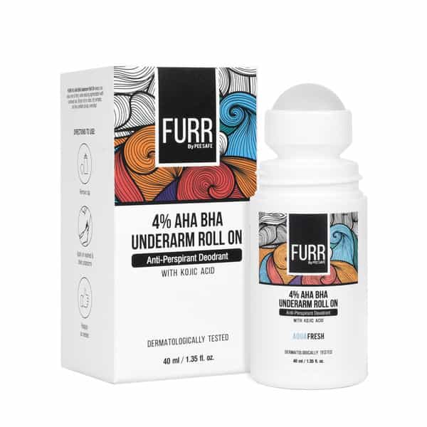 Furr By Pee Safe 4% Aha Bha Under Arm Roll On