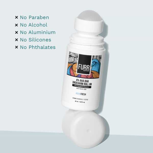 Furr By Pee Safe 4% Aha Bha Under Arm Roll On