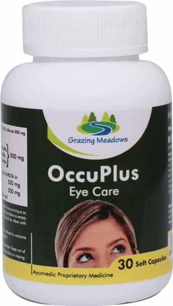 Grazing Meadows Occuplus 30 Capsule Ayurvedic Herbal Formulation For Eye Health (Pack Of 5)