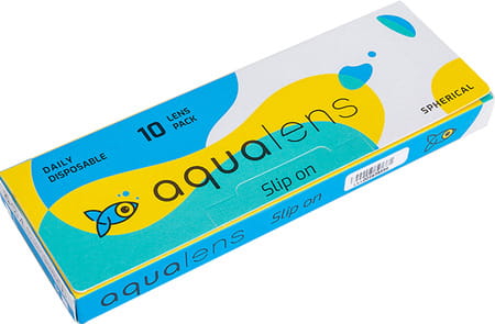 Aqualens Daily Disposable Contact Lenses (10 Lenses/box) (-1.75)