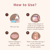 Coco Crush Rose Coconut Lips Scrub For Lightening & Brightening Dark Lips - 25G