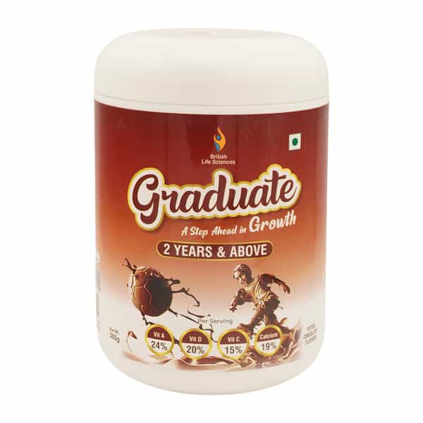 Graduate Dutch Chocolate Flavour 2 Years And Above Jar Of 300Gm Powder
