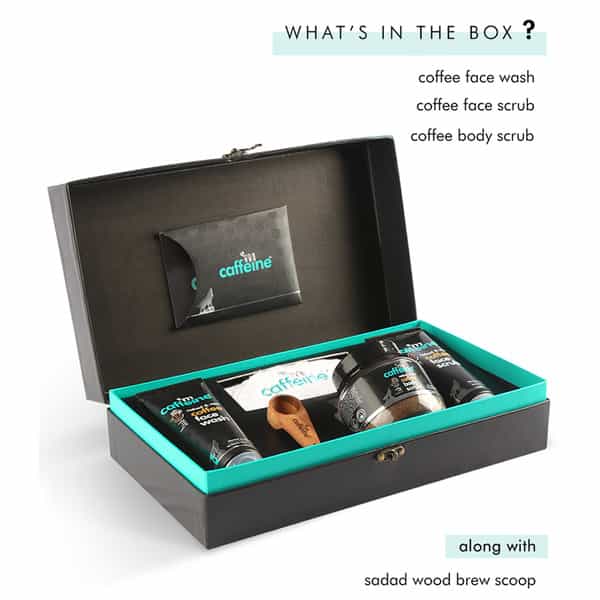 Mcaffeine Coffee Moment Skincare Kit Perfect Rakhi Gift For Brother & Sister Raksha Bandhan Gift-Kit