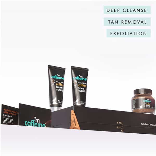 Mcaffeine Coffee Moment Skincare Kit Perfect Rakhi Gift For Brother & Sister Raksha Bandhan Gift-Kit