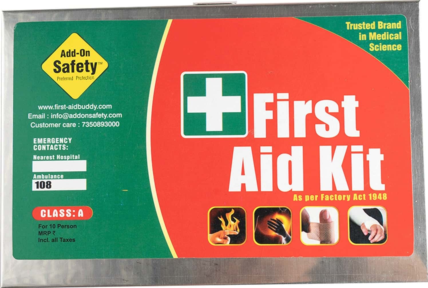 Add On Safety Industrial Kit- Class A - 1n