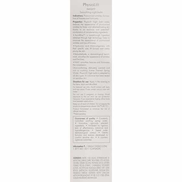 Avene Physiolift Night Smoothing - 30 Ml