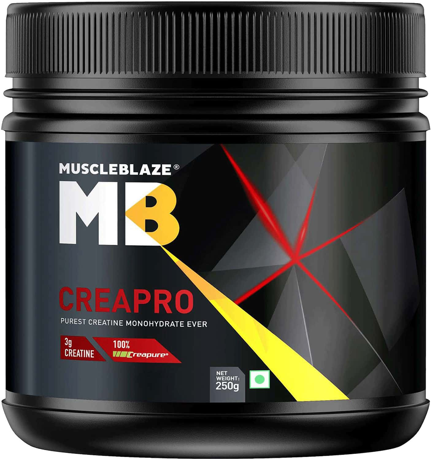 Muscleblaze Creapro Creatine With Creapure Unflavoured 250 Gms / 0.55 Lb 1 Pack Of Creatine