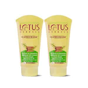 Lotus Herbals Teatreewash Face Wash 150ml ( Pack Of 2)