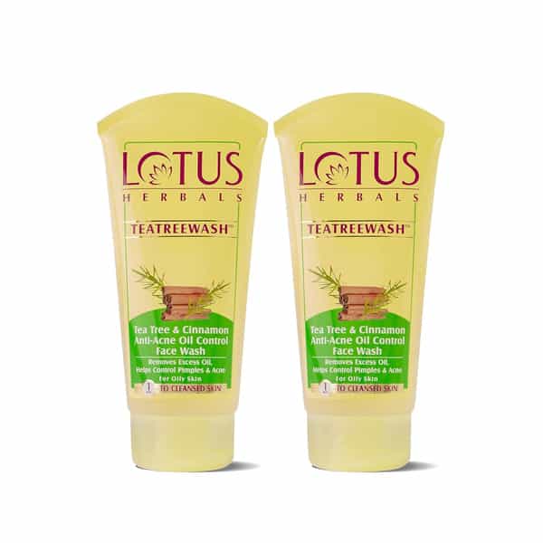 Lotus Herbals Teatreewash Face Wash 150Ml ( Pack Of 2)