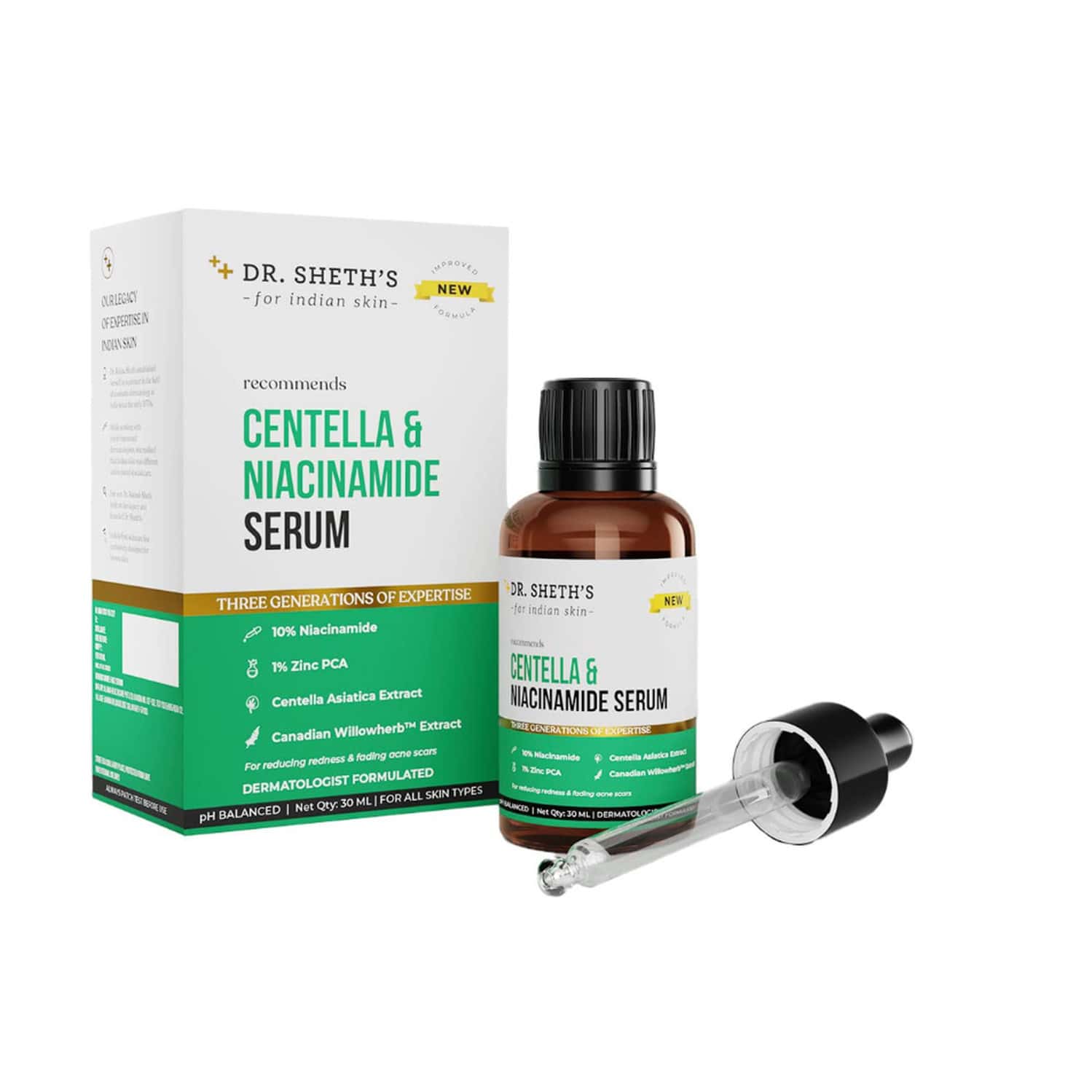 Centella & 10% Niacinamide Face Serum 30 Ml