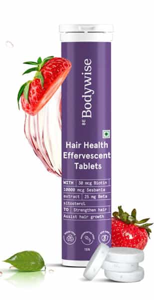 Be Bodywise Effervescent Biotin Tablets For Healthier Hair (Pack Of 2 - 30 N)