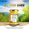 Goodcare A2 Desi Cow Ghee 500ml | Bilona Hand-Churned Gir Cow Milk | Boosts Immunity & Nourishes