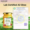 Goodcare A2 Desi Cow Ghee 500ml | Bilona Hand-Churned Gir Cow Milk | Boosts Immunity & Nourishes