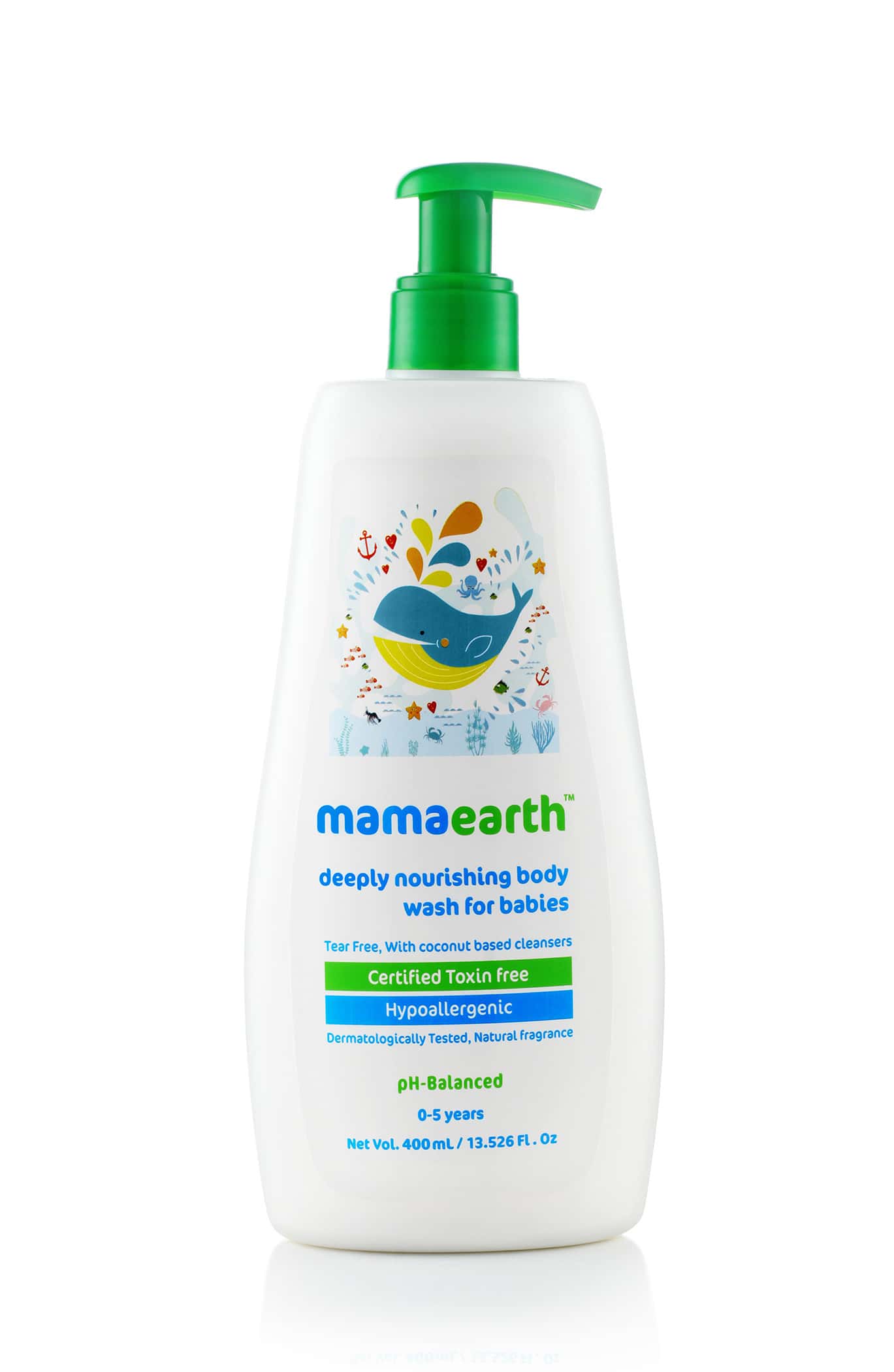 Buy Mamaearth Deeply Nourishing Body Wash Bottle Of 400 Ml Online at