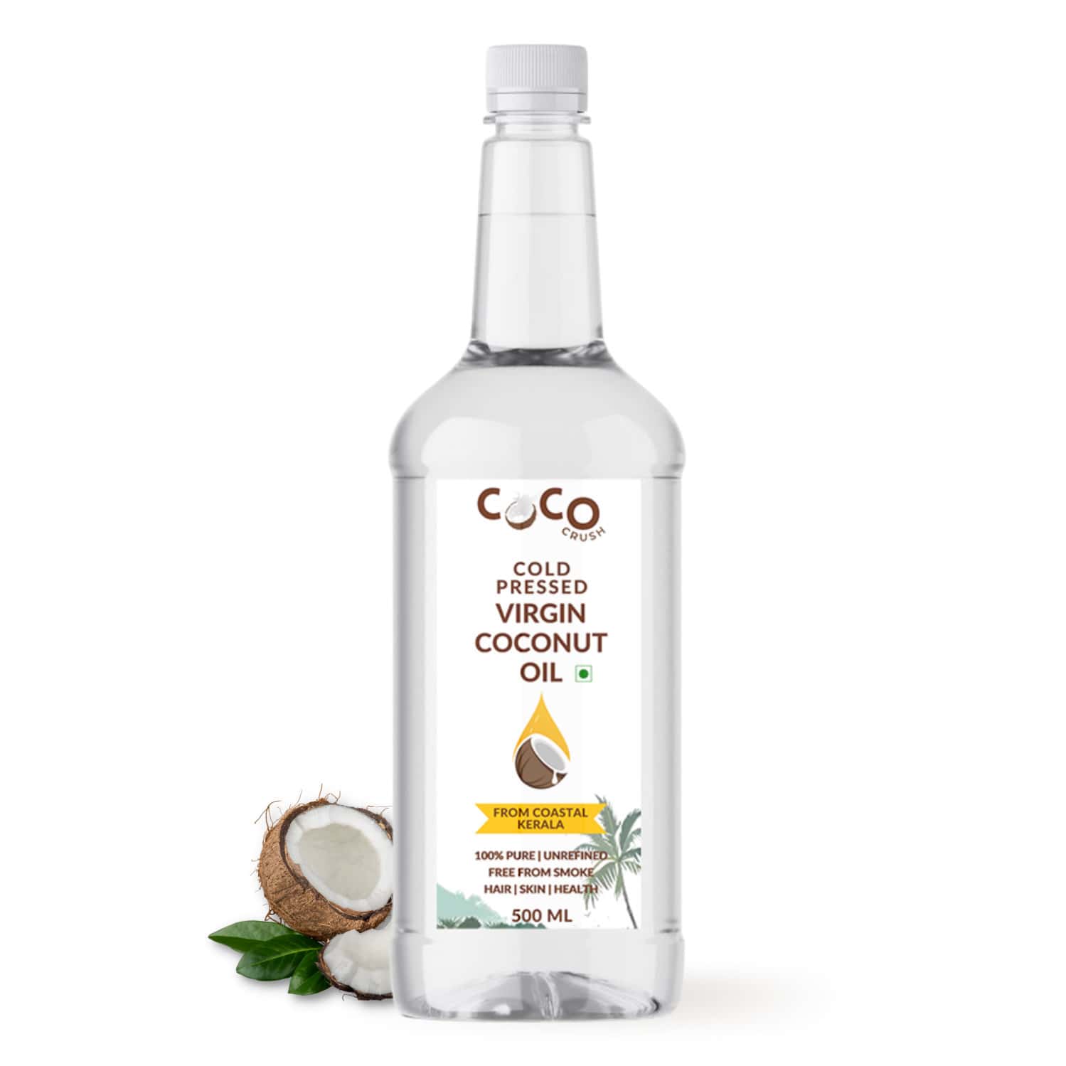 Coco Crush Cold Pressed Virgin Coconut Oil - 500ml