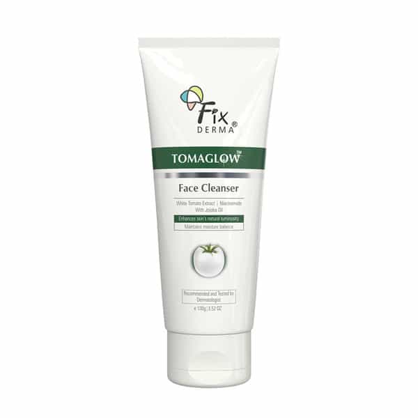 Fixderma Tomaglow Face Cleanser With White Tomato Extract | Niacinamide Tan Removal Face Wash 100G