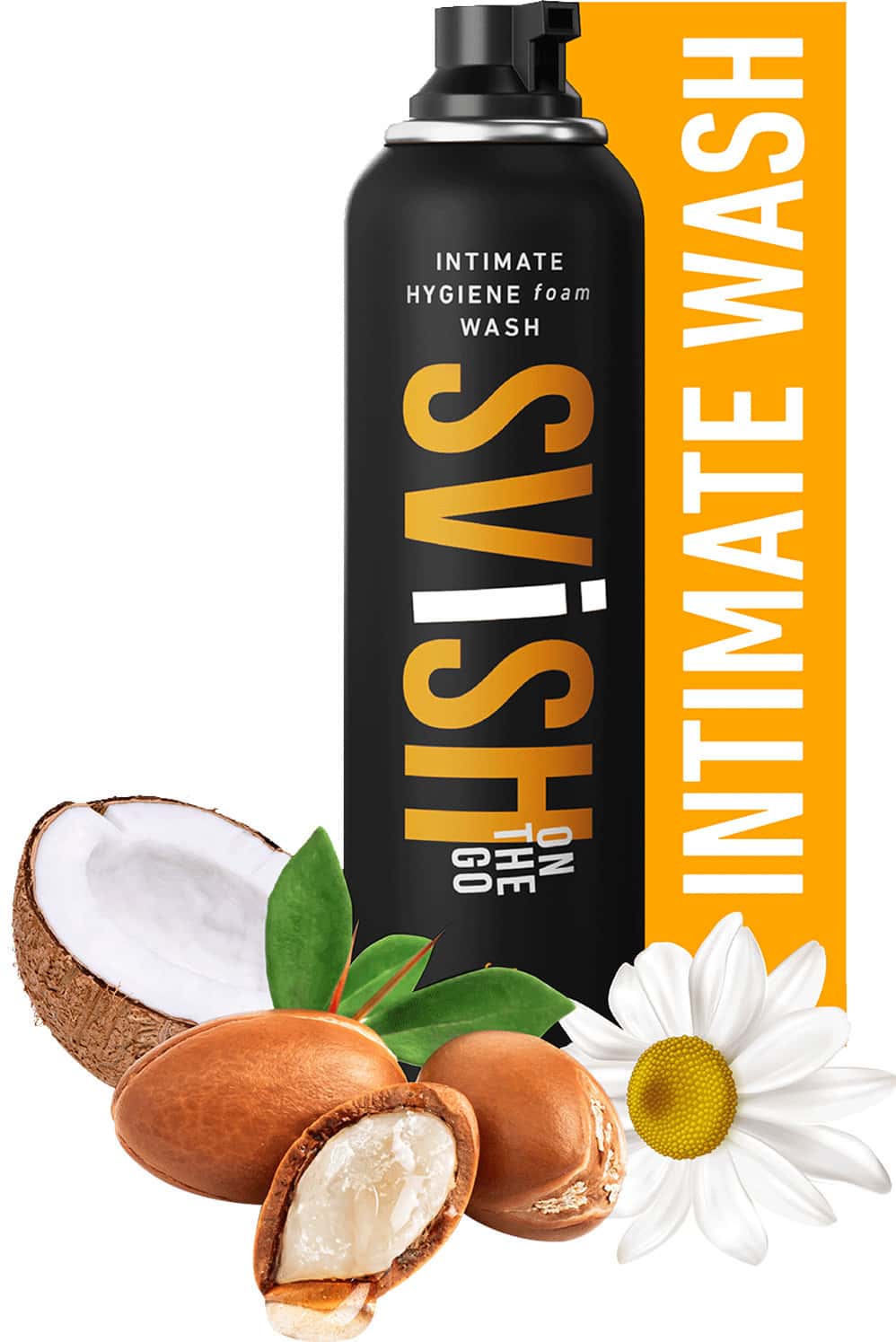 Svish On The Go Zero Fragrance Intimate Hygiene Wash | Dermatologically Tested (Pack Of 1 X 75ml)