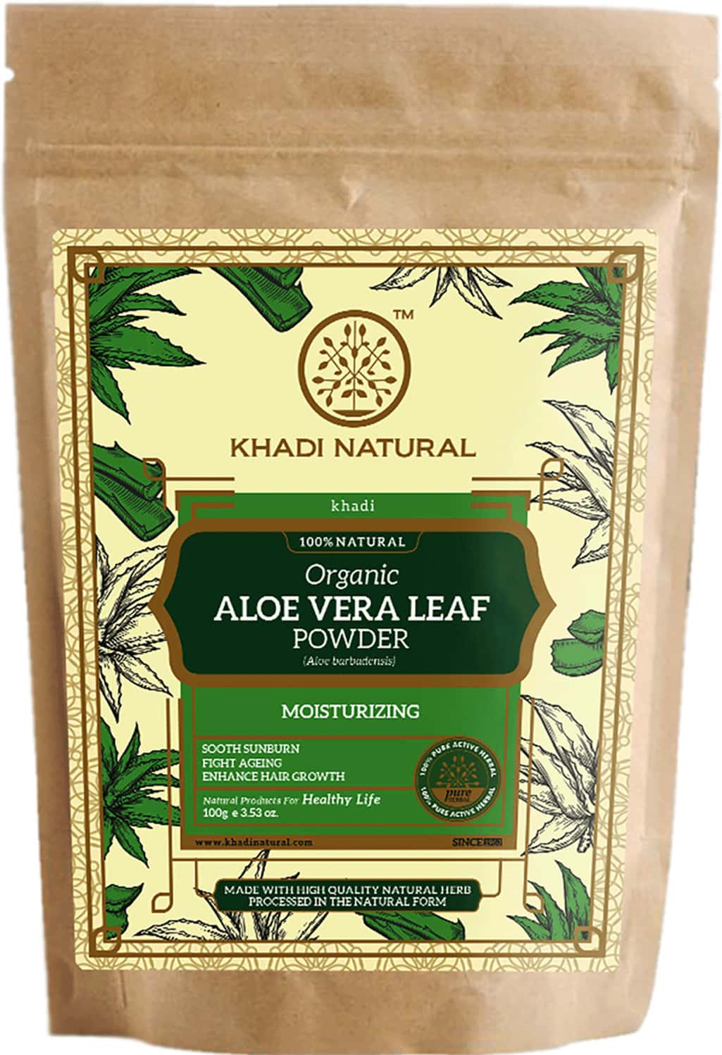 Buy KHADI NATURAL TULSI LEAF ORGANIC POWDER 100 GM Online & Get Upto 60