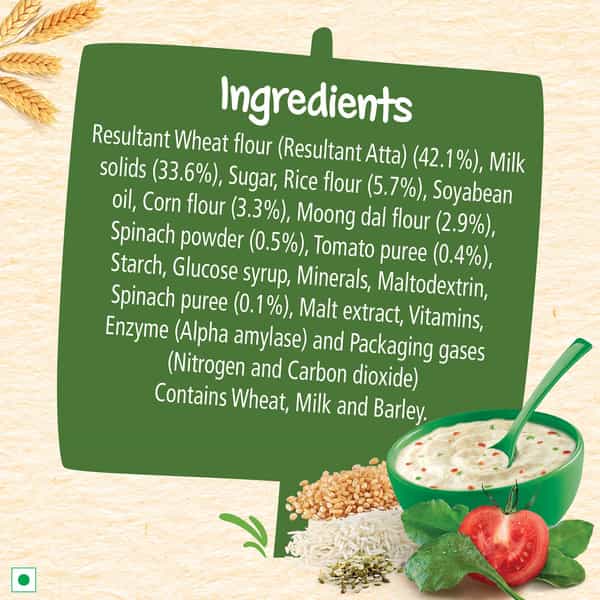 Nestle Cerelac Baby Cereal With Milk Multigrain Dal Veg From 12 To 24 Months Stage 4 Box Of 300Gm