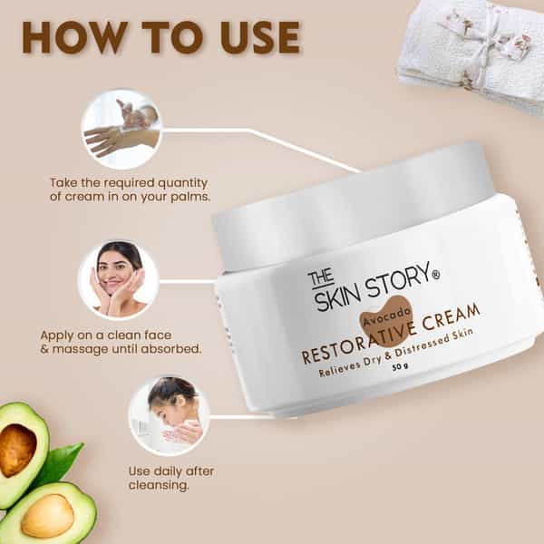 The Skin Story Avocado Restorative Cream | 50G