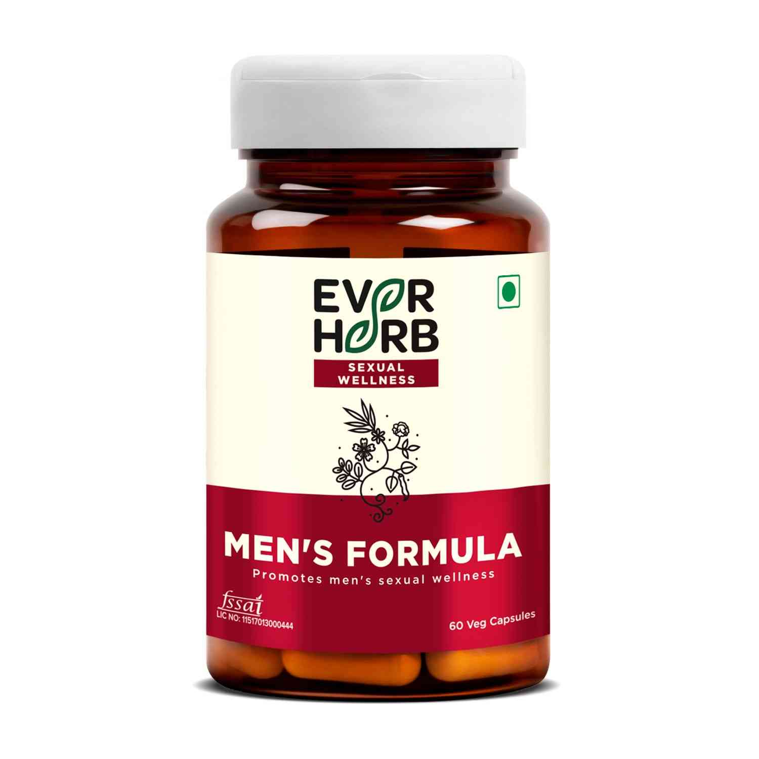 Buy Everherb Men'S Formula 6 Natural & Safe Herbs Increases Sperm