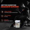 Fuel One Whey Max | Whey Protein Concentrate & Whey Protein Isolate | 27G Protein (Chocolate | 4Kg)