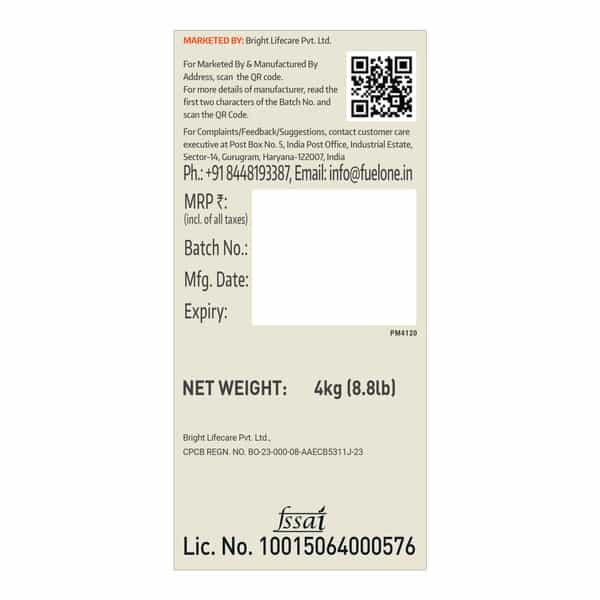 Fuel One Whey Max | Whey Protein Concentrate & Whey Protein Isolate | 27G Protein (Chocolate | 4Kg)