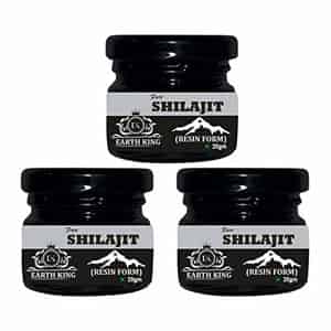 Earth King Pure Ayurvedic Shilajit/shilajit Resin | Raw Shilajit | (semi Liquid) - 60gm (pack Of 1)