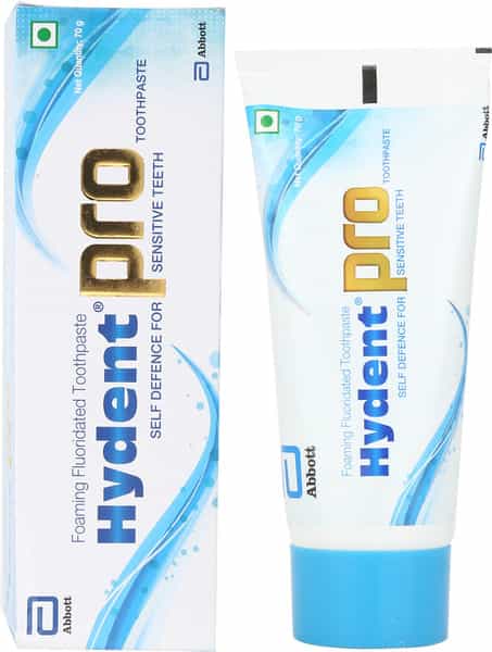 Hydent Pro Foaming Fluoridated Toothpaste 70 Gm