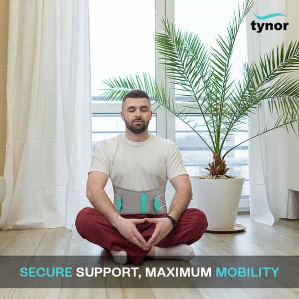 Tynor Ls Belt Lumbopore Grey Xxl 1 Unit