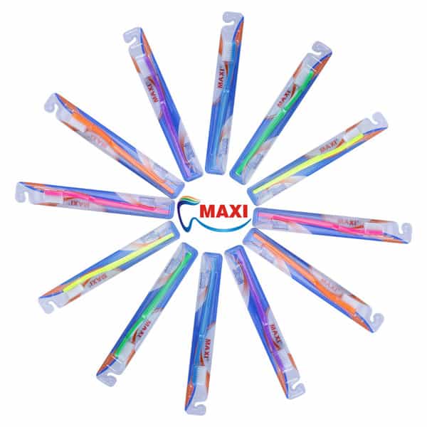 Maxi Zest Soft Toothbrush (Pack Of 12)