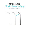 Letsshave Evior 6 Razor Blade Refills For Women (Pack Of 2) | Mid-Flex Blades & Dual Moisture Bar