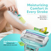 Letsshave Evior 6 Razor Blade Refills For Women (Pack Of 2) | Mid-Flex Blades & Dual Moisture Bar