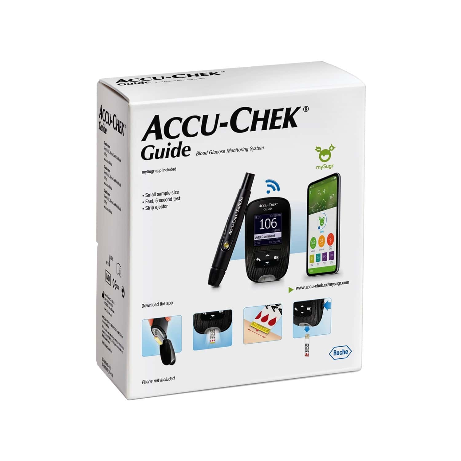 Buy AccuChek Guide With Free 10 Strips Online & Get Upto 60