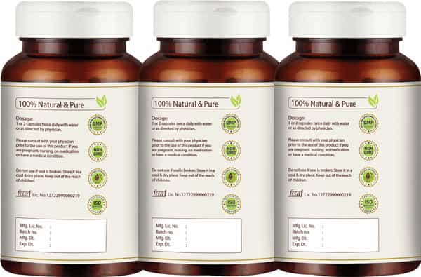 Vedikroots Salacia + Neem + Giloy 60 Capsules For Sugar Control
