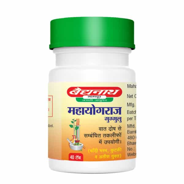Baidyanath Asli Ayurved Mahayograj Guggulu - 40 Tablets