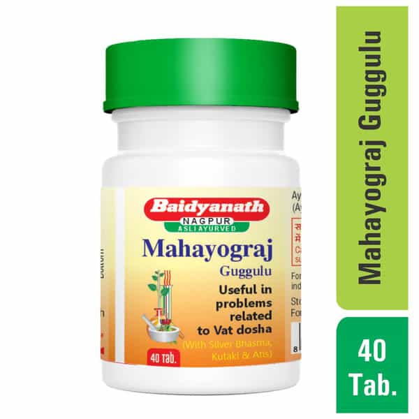 Baidyanath Asli Ayurved Mahayograj Guggulu - 40 Tablets
