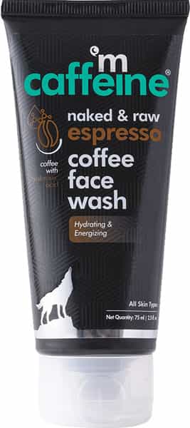 Mcaffeine Hydrating Espresso Coffee Face Wash With Hyaluronic Acid & Provit B5 - Soap Free Cleanser