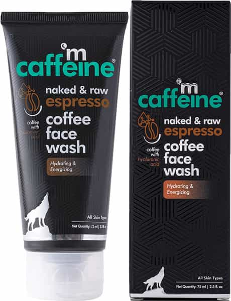 Mcaffeine Hydrating Espresso Coffee Face Wash With Hyaluronic Acid & Provit B5 - Soap Free Cleanser