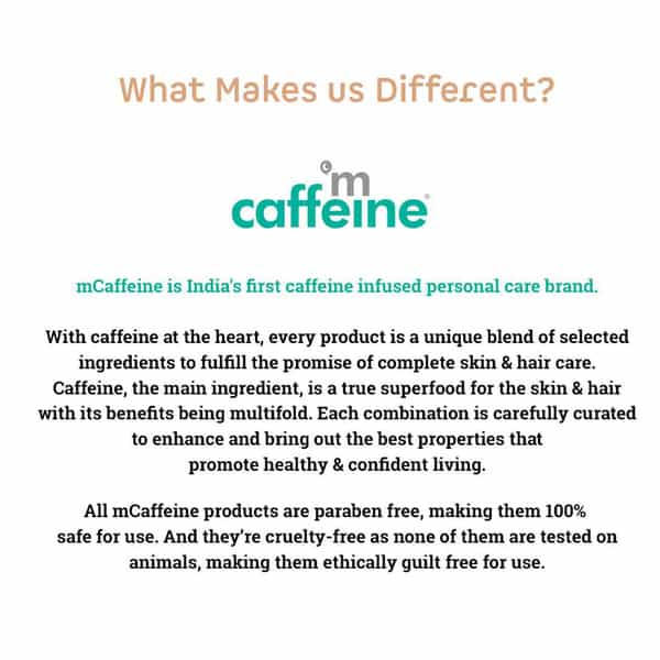 Mcaffeine Hydrating Espresso Coffee Face Wash With Hyaluronic Acid & Provit B5 - Soap Free Cleanser