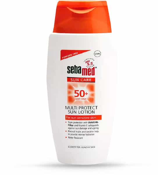 Sebamed Sun Care | Ph 5.5 | Spf 50+ | Multi Protect Sun Lotion | For Sun Sensitive Skin | 150 Ml