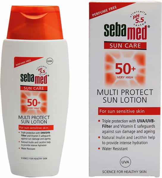 Sebamed Sun Care | Ph 5.5 | Spf 50+ | Multi Protect Sun Lotion | For Sun Sensitive Skin | 150 Ml