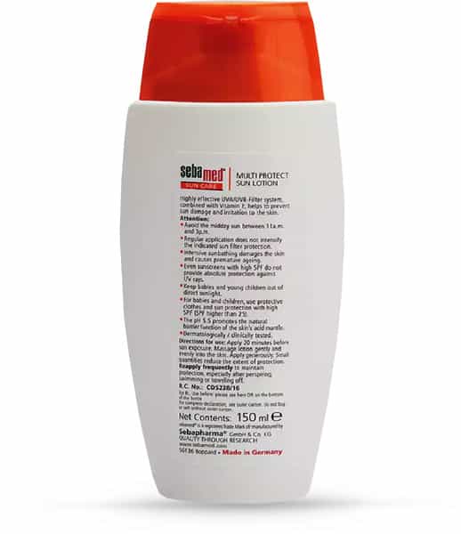 Sebamed Sun Care | Ph 5.5 | Spf 50+ | Multi Protect Sun Lotion | For Sun Sensitive Skin | 150 Ml