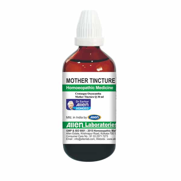 Allen Laboratories Crataegus Oxyacantha Mother Tincture Q 30 Ml