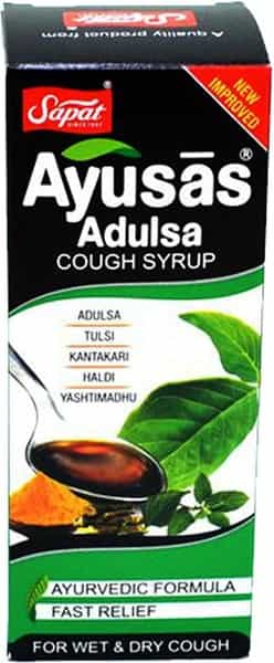 Sapat Ayusas Adulsa Syrup Honey - 100Ml