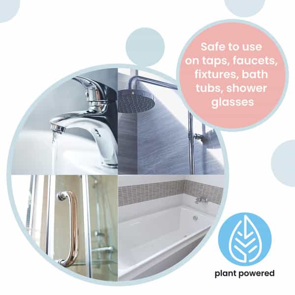 Koparo Tap & Shower Cleaner Free & Clear - Natural & Non Toxic - Pet Friendly - 300 Ml