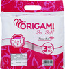 Origami So Soft Bathroom Toilet Tissue Paper Roll 340 Pulls - 3Ply - 4In1 / Hygienic Tissue Rolls