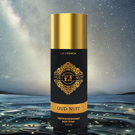 La French Oud Nuit Deodorant For Men & Women | 150ml